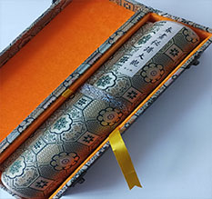 岑巩书画装裱案例